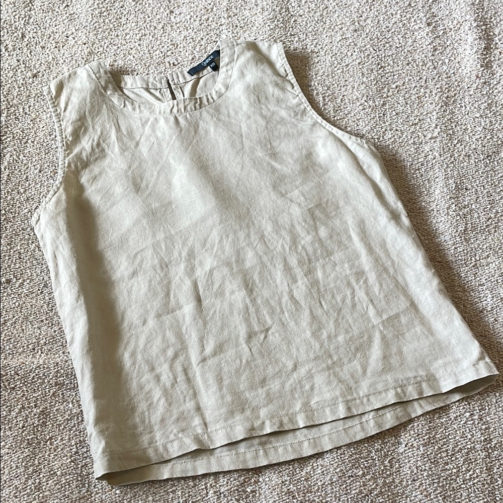 Quince Linen Top XS